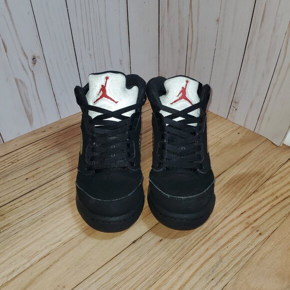 845036 003 Air Jordan 5 Retro OG BG 'Metallic' 7Y - Picture 1 of 6